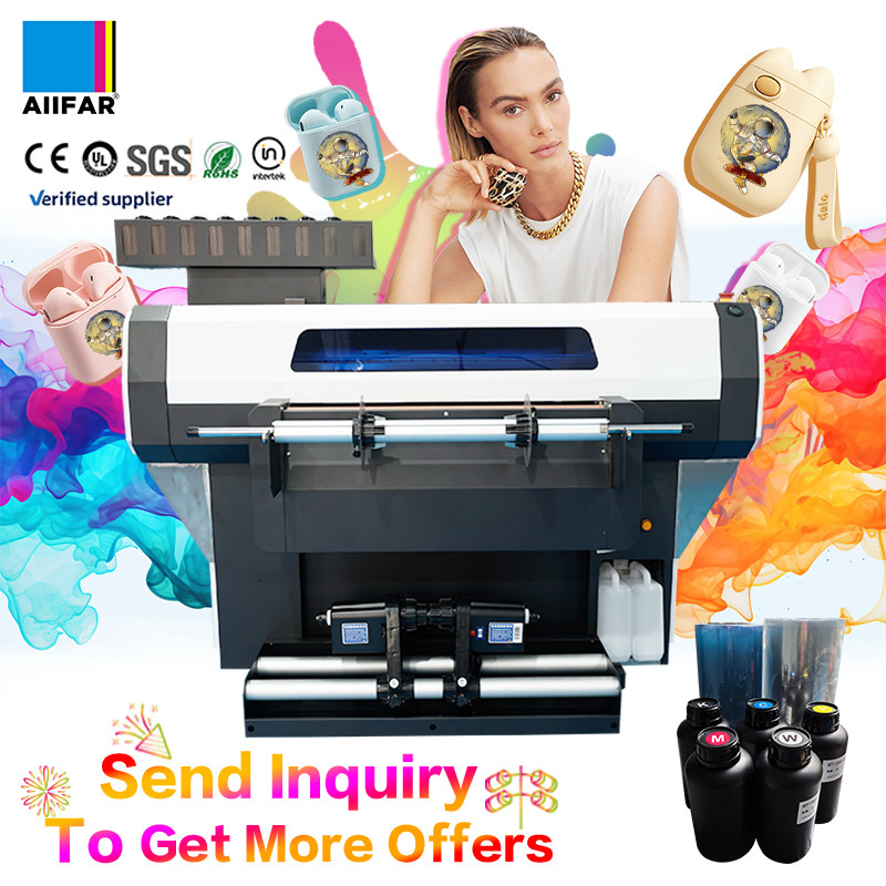 تولید کننده اتوماتیک Dtf UV Printer Dtf Inkjet Printer برای صنایع تولیدی و خرده فروشی