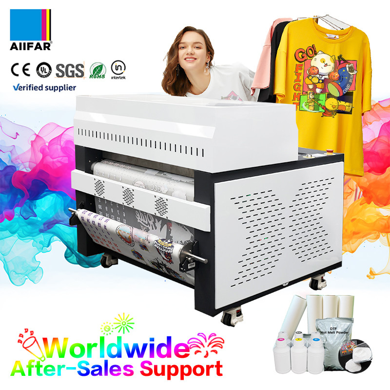 110V/220V دستگاه پودر شاکر DTF با دمای ثابت با بازگشت پودر خودکار